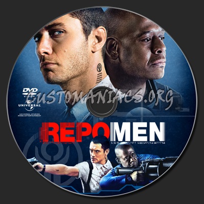 Repo Men dvd label