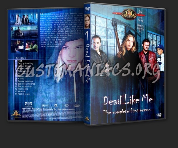 Dead Like Me Season 1 dvd cover