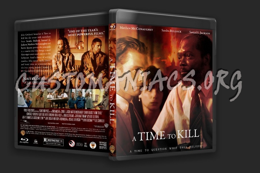 A Time To Kill blu-ray cover