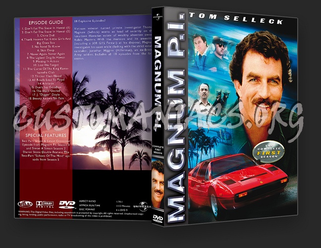 Magnum Complete Season 1-8 dvd cover