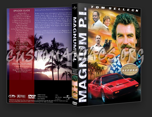 Magnum Complete Season 1-8 dvd cover