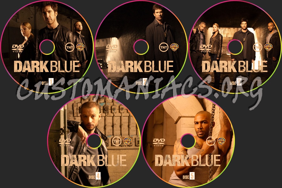 Dark Blue - Season One dvd label