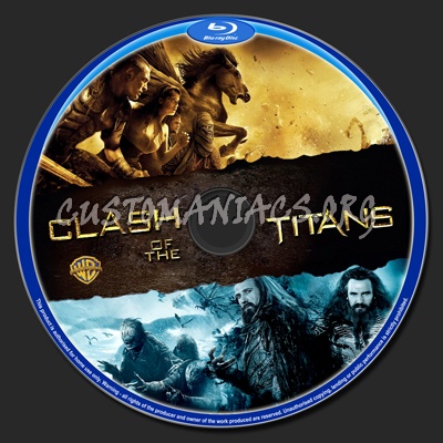 Clash of the Titans blu-ray label