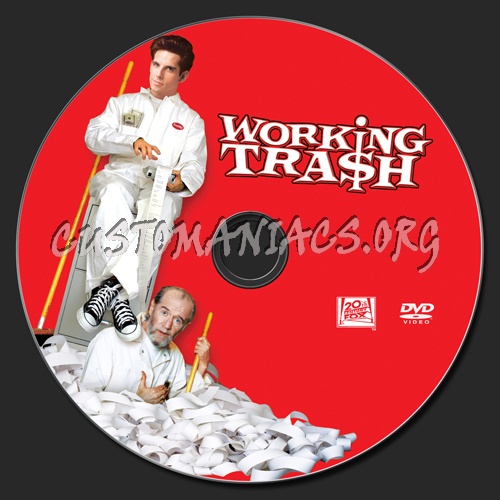 Working Tra$h dvd label