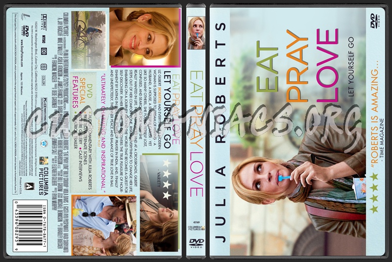 Eat Pray Love dvd cover