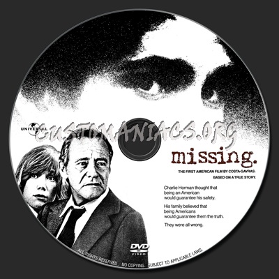 Missing dvd label