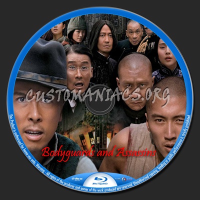 Bodyguards and Assassins blu-ray label