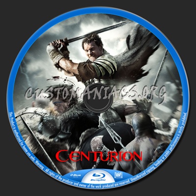 Centurion blu-ray label