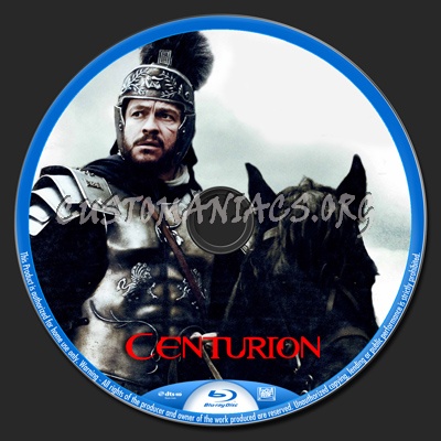 Centurion blu-ray label