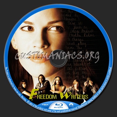 Freedom Writers blu-ray label