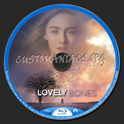 The Lovely Bones blu-ray label