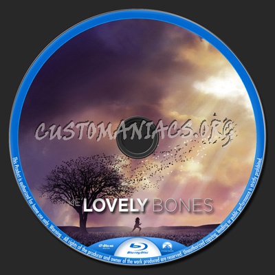 The Lovely Bones blu-ray label