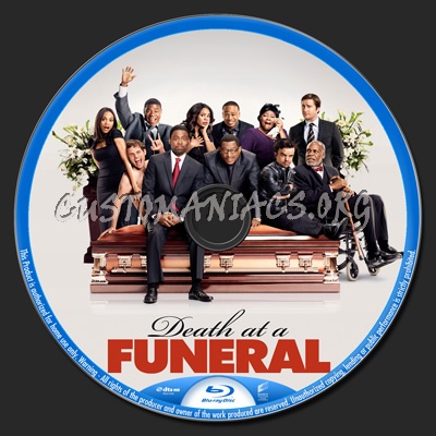 Death at a Funeral blu-ray label