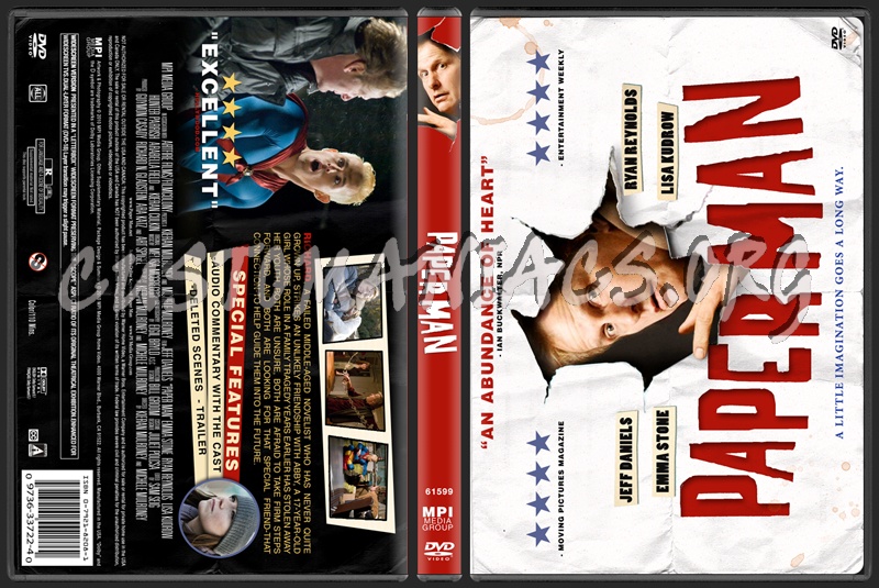 Paper Man dvd cover