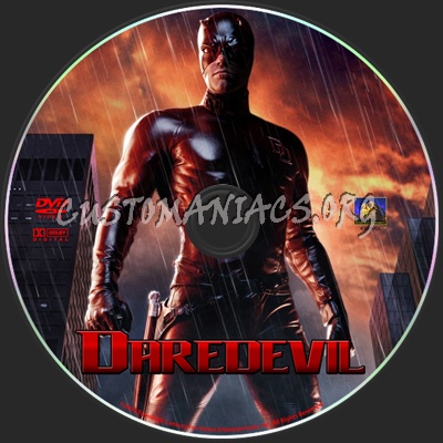 Daredevil dvd label