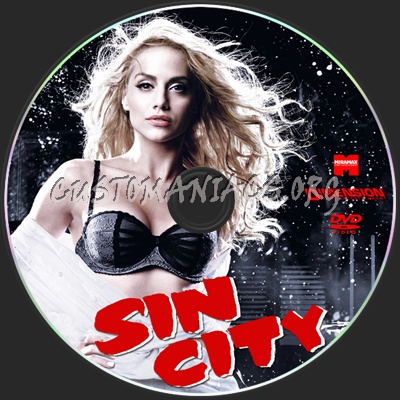 Sin City dvd label