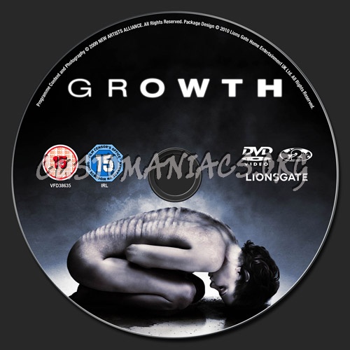 Growth dvd label