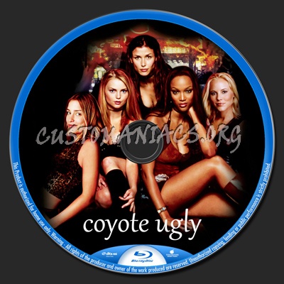 Coyote Ugly blu-ray label