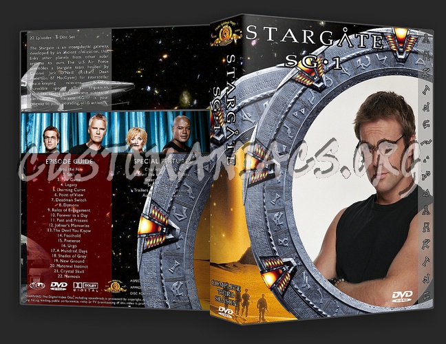 Stargate SG-1 Complete Season 1-10 dvd cover