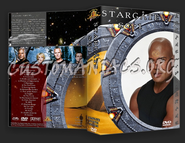 Stargate SG-1 Complete Season 1-10 dvd cover