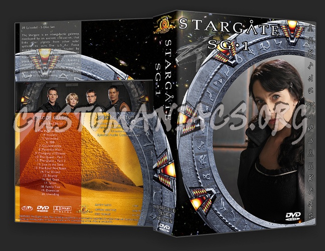 Stargate SG-1 Complete Season 1-10 dvd cover