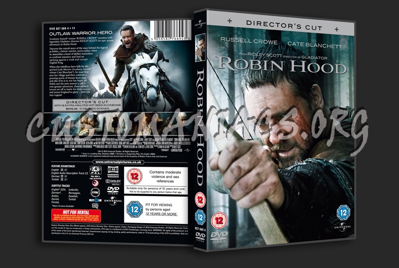 Robin Hood dvd cover