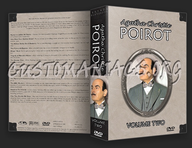 Agatha Christie's - Hercule Poirot Collection dvd cover