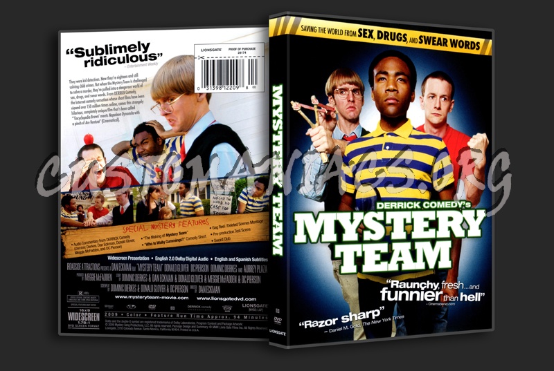 Mystery Team dvd cover