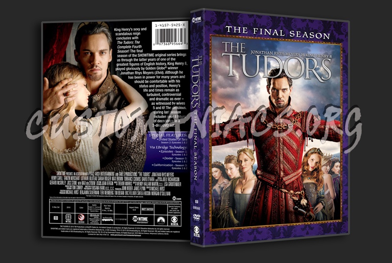 The Tudors Season 4 dvd cover