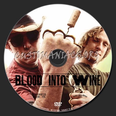 Blood Into Wine dvd label