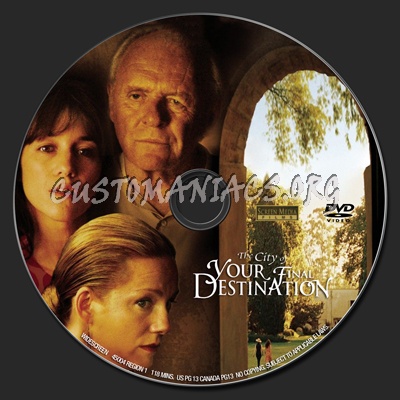 The City of Your Final Destination dvd label