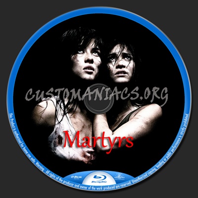 Martyrs blu-ray label