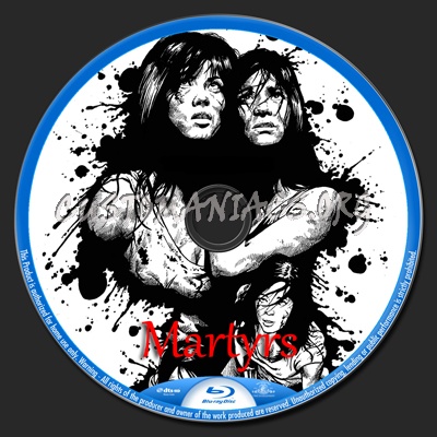 Martyrs blu-ray label