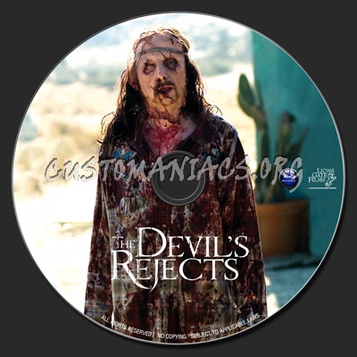 The Devil's Rejects blu-ray label