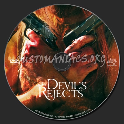 The Devil's Rejects dvd label