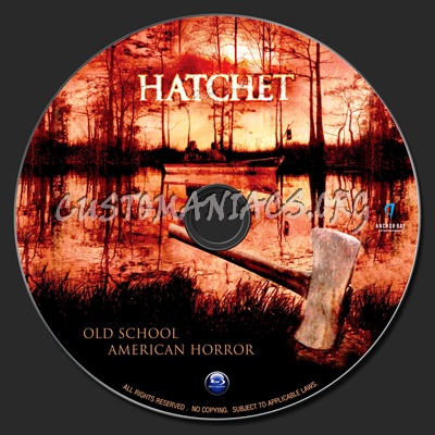 Hatchet blu-ray label