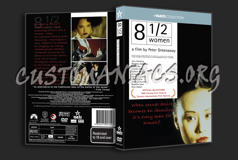 8 1/2 Woman dvd cover