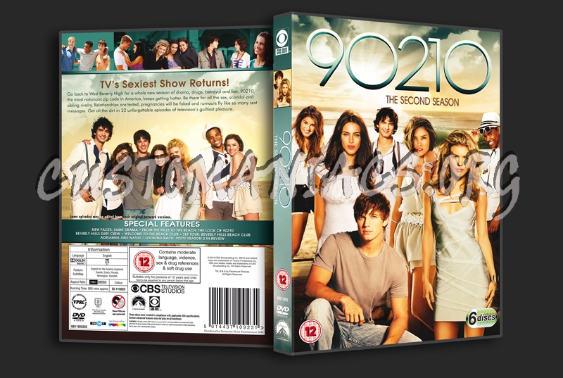 90210 Season 2 dvd cover