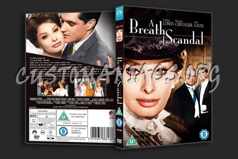 A Breath of Scandal dvd cover