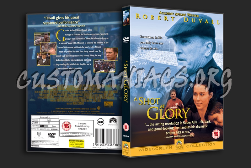 A Shot at Glory dvd cover