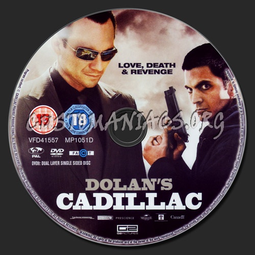 Dolan's Cadillac dvd label