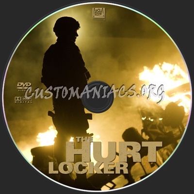 The Hurt Locker dvd label