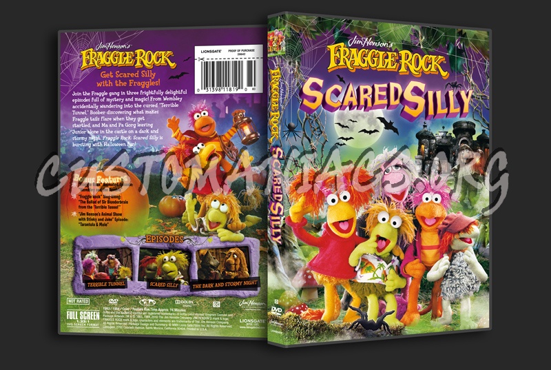 Jim Henson's Fraggle Rock: Scared Silly dvd cover