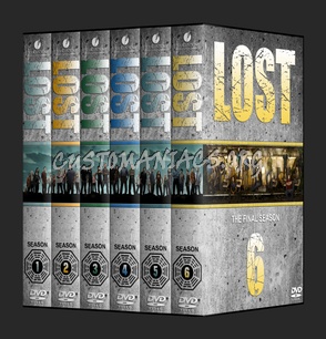 LOST - Season 1-6 dvd cover