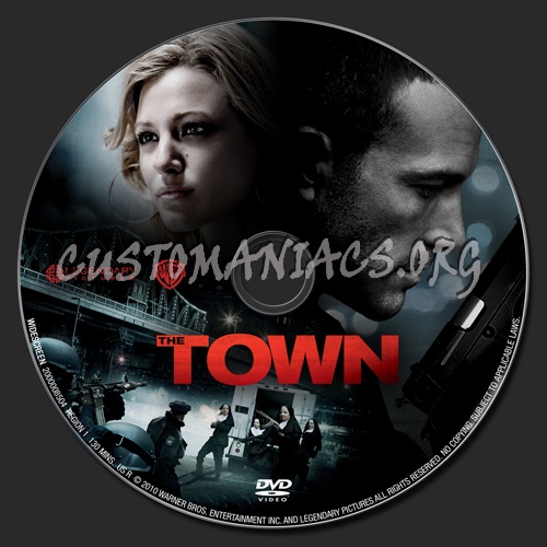 The Town dvd label