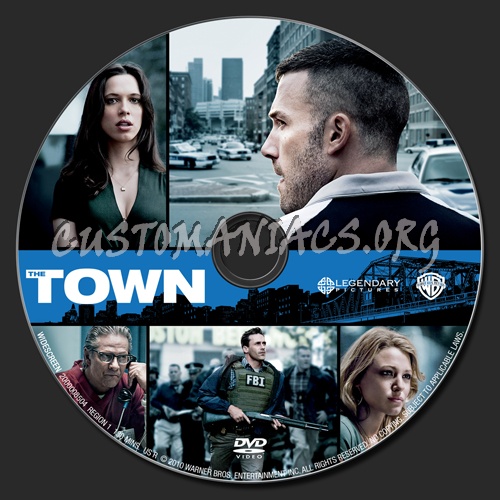 The Town dvd label