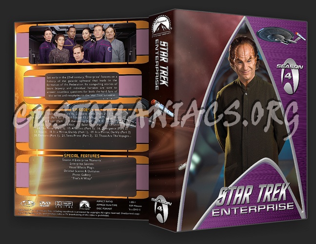 Complete Star Trek Enterprise dvd cover