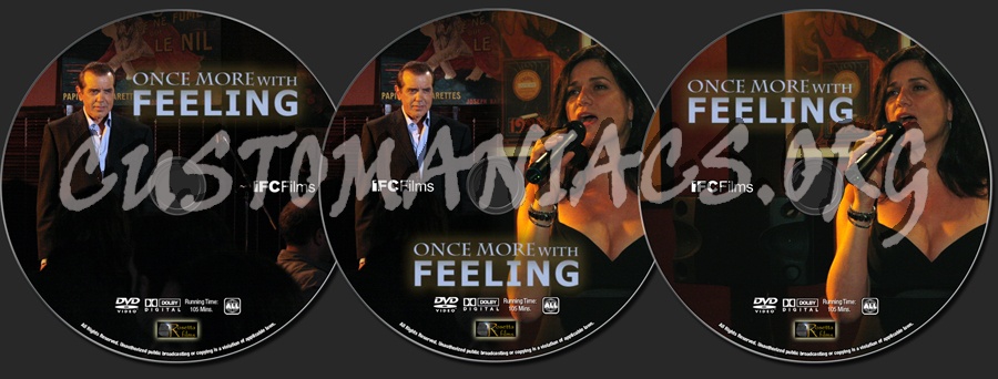 Once More With Feeling dvd label