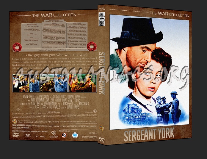 War Collection Sergeant York dvd cover