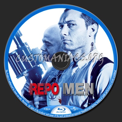 Repo Men blu-ray label